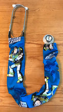 Load image into Gallery viewer, Pixar Toy Story Buzz Lightyear &amp; Aliens Fabric Stethoscope sock cover for Medical Professionals
