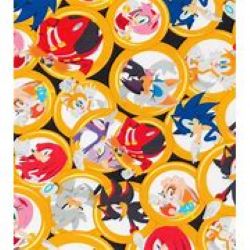 Sonic the Hedgehog Video Game Medical Scrub Top Unisex Style for Men & Women